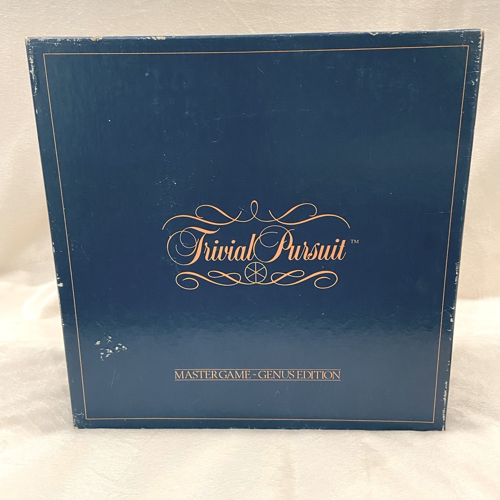 *Vintage* 1981 Trivial Pursuit Master Game - Genus Edition